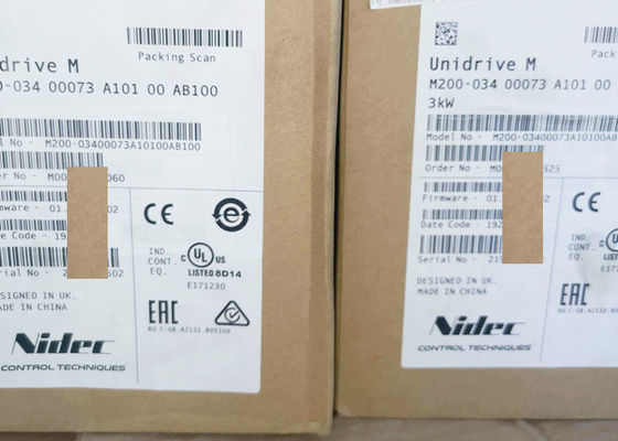 M200-03400073A Unidrive M200 ACは新しい3-Phase 50/60Hz入力を運転する