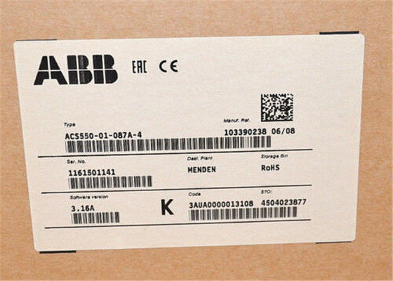 ABB ACS550 ACS550-01-087A-4 PN 45KW I2N 87可変的な頻度インバーター