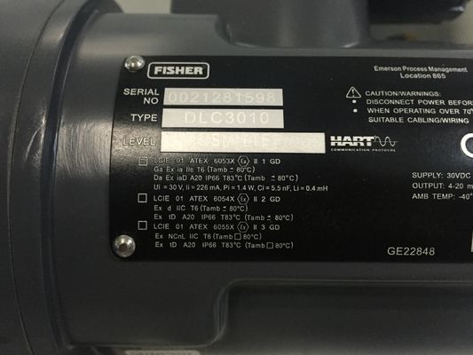 DLC3010 Fihser HART 249W デジタルレベルコントローラ 12~30V DC
