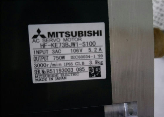 Mitsubishi 750W MR-E スーパー AC サーボモーター HF-KE73BJW1-S100 NEW ストック
