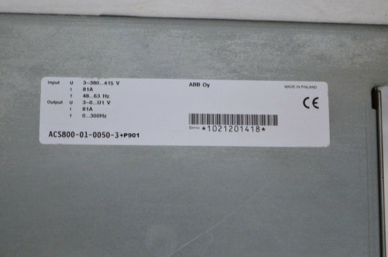 ABB ACS800-01-0025-3 22kW 44A 周波数変換器 26 kg +24 V DC電源