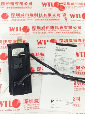 ヤスカワAC産業用サーボモーター SGMAH-02QAA6C 200W 200V 全新