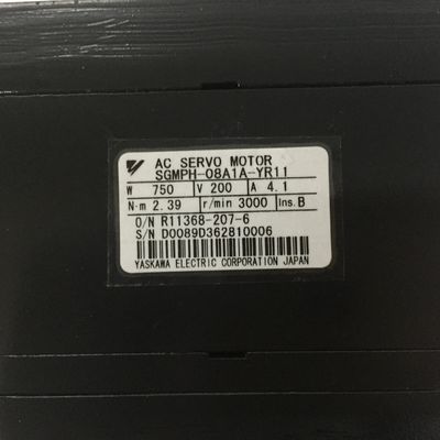 ヤスカワAC工業サーボモーター SGMPH-08A1A-YR11 750W 200V 全新