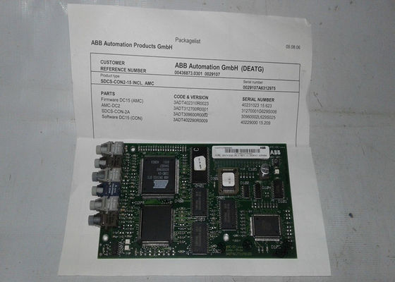 ABBニューパワーボード SDCS-AMC-DC-2 DCS500 タイリスターパワーコンバーター 3ADT312700R0001