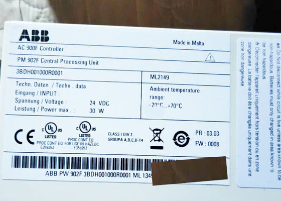 3BDH001000R0001 CPU モジュール PM 902F ABB AC900F 中央ユニット モジュール