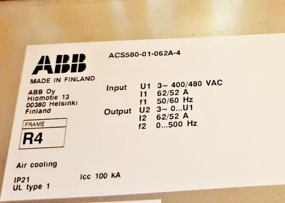 ACS580-01-062A-4 Abb周波数変換器 3AUA0000080498 壁掛けドライブ
