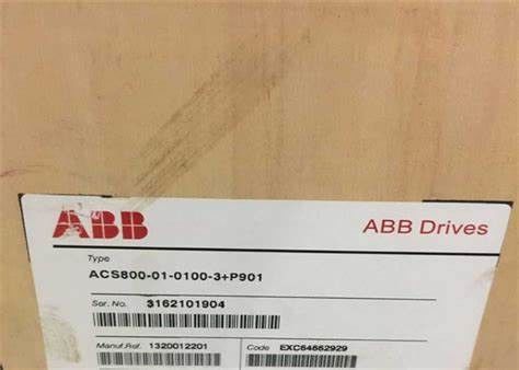 ABB ACS800-01-0135-3+P901 最大200 kW 周波数変換器 単相 50 60hz