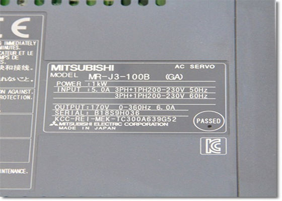 三菱サーボ アンプMR-J3シリーズ新しい産業ACサーボ ドライブMR-J3-100B