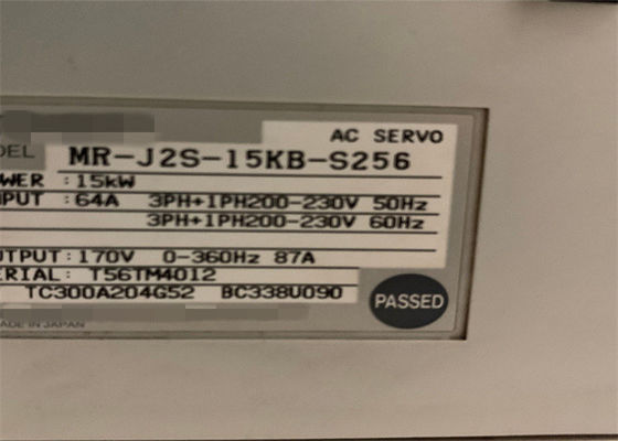 三?? 電気 15kw 工業用ドライバー MR-J2S-15KB-S256 AC SERVO AMPLIFIER NEW 在庫