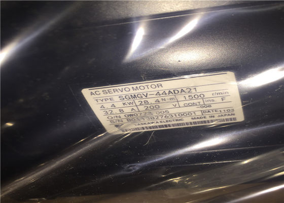 ヤスカワAC産業用SGMGV-44ADA21 4400W 200V 3000RPM 全新