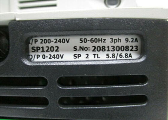 NIDEC エマーソン制御技術 Unidrive SP1202 200VAC パネルマウントドライブ SP2TL 5.8/6.8A