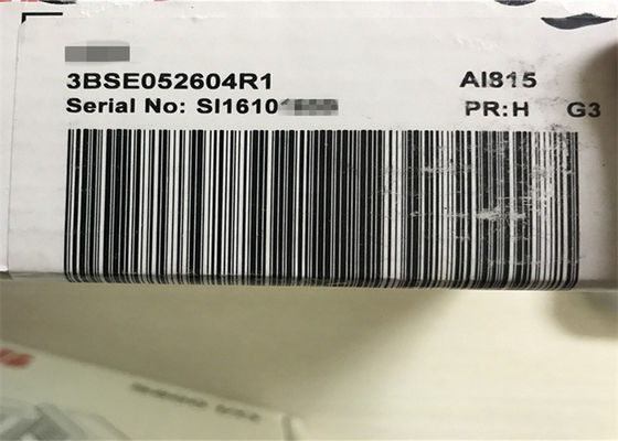 アナログ入力ユニット ABB AI815 3BSE052604R1 デジタル S800 I/O モジュール HART を搭載した 1x8 チャネル
