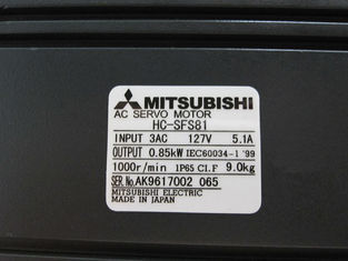 Mitsubishi AC工業モーター HC-SFS81 / HC-SFS81B サーボモーター 0.85kw IN STOCK