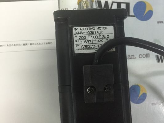 ヤスカワAC工業サーボモーター SGMAH-02B1A6C 200W 200V 全新