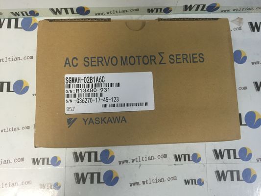 ヤスカワAC工業サーボモーター SGMAH-02B1A6C 200W 200V 全新