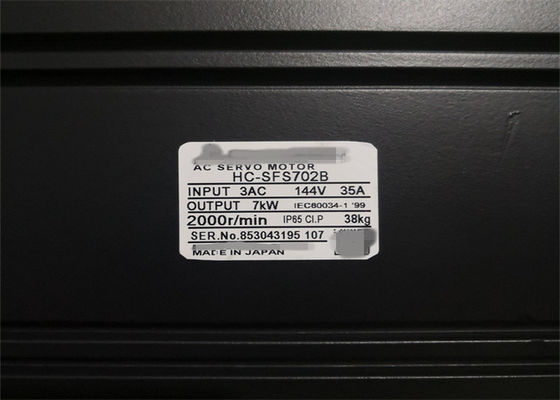 Mitsubishi 7KW ACサーボモーターHC-SFS702B 高速 ストック