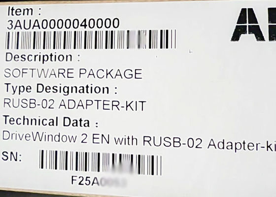 3AUA0000040000 RUSB-02 ドライブウィンドウ 2.X EN デバッグツール 箱入新品