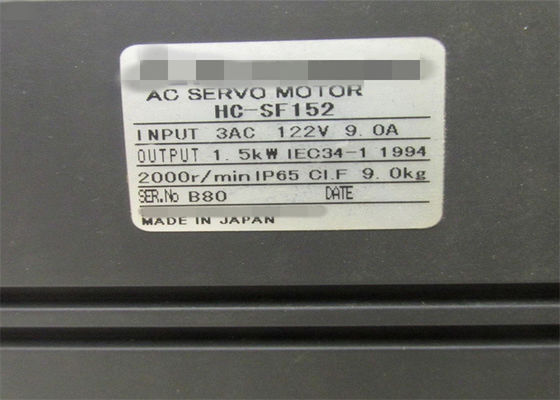 1.5Kw 3相サーボモーター, MITSUBISHI AC 強力なサーボモーター HC-SF152 HC-SF152K