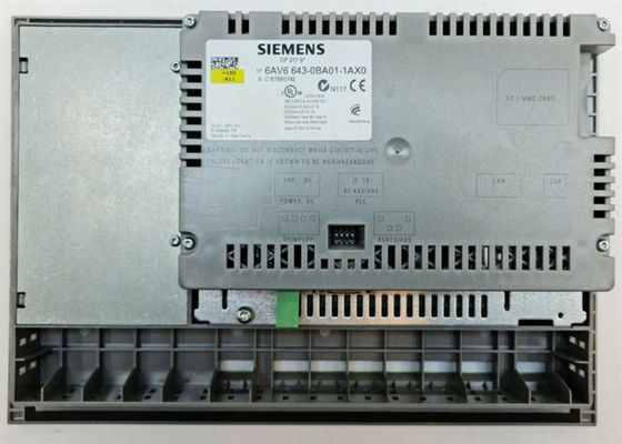 6AV6643-0BA01-1AX0 シエメンズ OP 277 6 オペレーター パネル 5.7 TFT ディスプレイ 4 MB