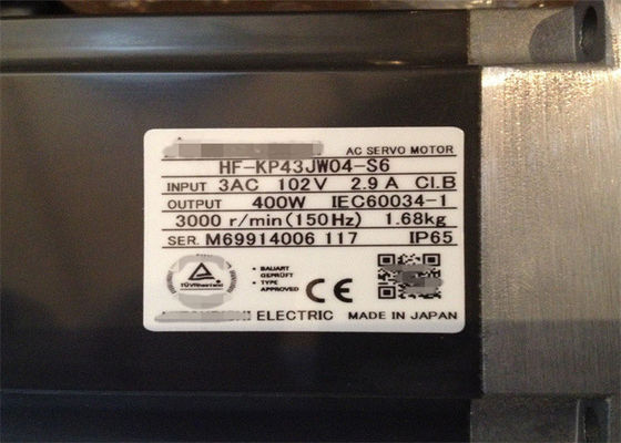 Mitsubishi HF-KP43JW04-S6 400W 工業用 3相交流サーボモーター 新品在庫
