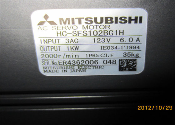 MITSUBISHI 産業制御 AC サーボモーター HC-SFS102BG1H NEW,2000min/r,1KW