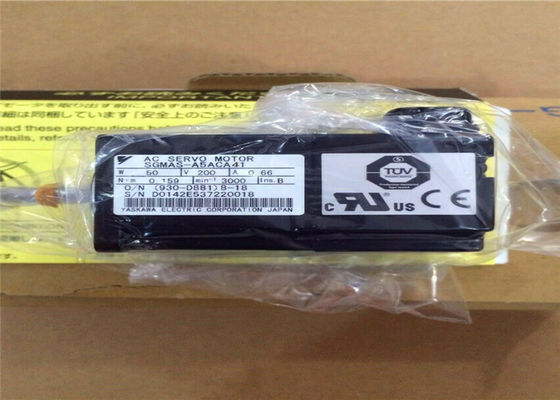 ヤスカワ・SGMAH シグマII SGMAS-A5ACA61 AC サーボモーター 50W 0.66A 0.159N.m