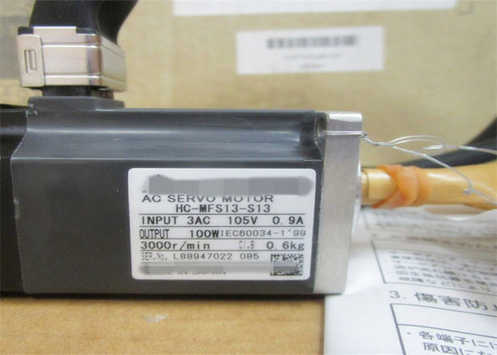 100W 三?? AC工業サーボモーター HC-MFS13 / HC-KFS13 日本モーター