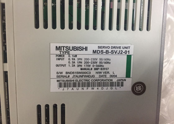 三?? 電動駆動 MDS-B-SVJ2-01 産業用交流サーボモーター駆動ユニット 0.1KW 0.9A