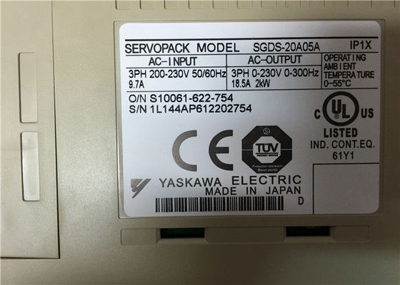Yaskawa SGDS-20A05A プログラム可能な論理制御製品 SERVO DRIVE 200V