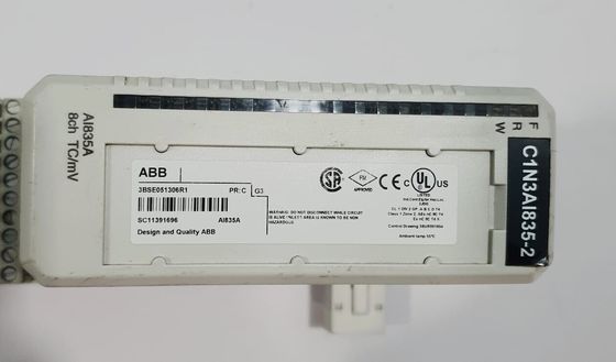 ABB AI835A 3BSE051306R1 熱電偶/mV測定のためのデジタルIOモジュール