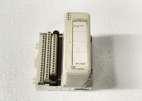 ABB AO820 3BSE008546R1 アナログ出力 4 Ch 使用モジュールの終了