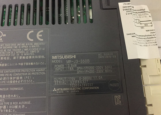 三菱電機3.5KW新しい産業ドライブMR-J3-350B MR-J3シリーズACサーボ アンプ