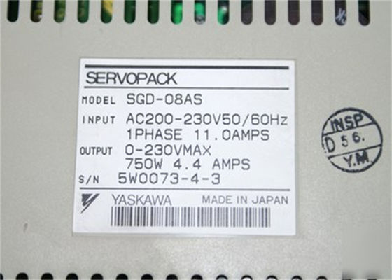 ヤスカワ SGDA-08AS サーボアンプ 200-230V 新品 オリジナルボックス