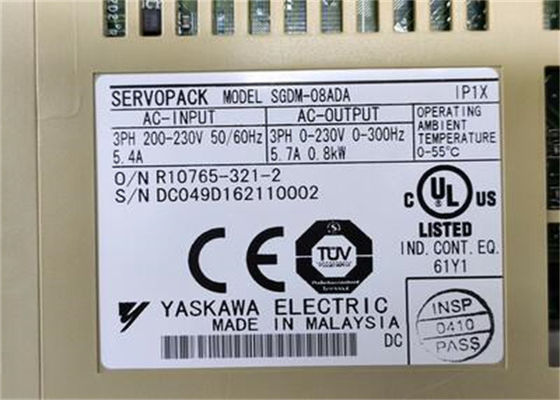 ブランド ヤスカワ SGDM-08ADA オリジナルボックス 新型 AC サーボアンプ