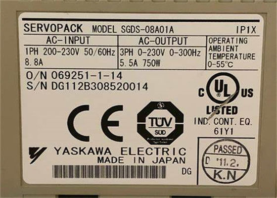 全新 ヤスカワ SGDS-08A01A サーボアンプ サーボパック 750W 230V