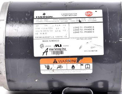 新しいボックスエマーソンモデル P55ZZDDA-1404産業用サーボモーター 380V