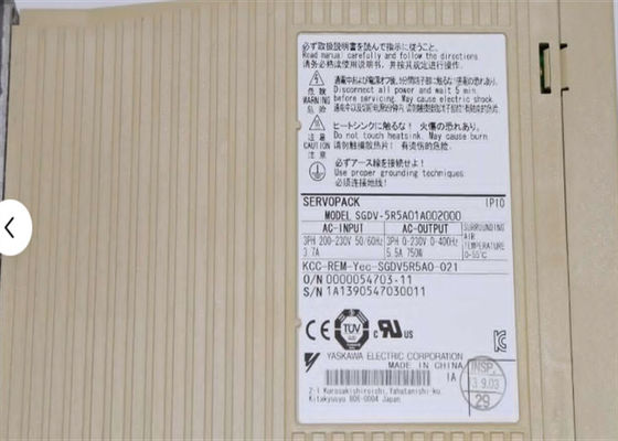 ヤスカワ SGDV-5R5A01A002000 200V AC サーボアンプ