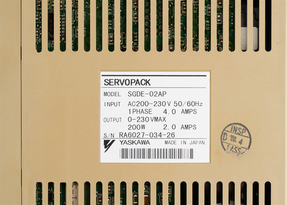ヤスカワ SGDE-02AP 230V AC サーボアンプ 新品 オリジナル