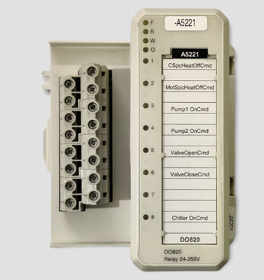 ABB DO820 3BSE008514R1 デジタル出力リレー 8 ch I-O モジュール 0.3kg