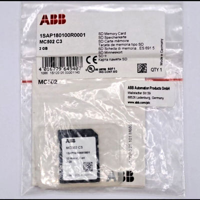 ABB MC502 1SAP180100R0001 AC500 SDメモリーカード 分散型自動化PLC