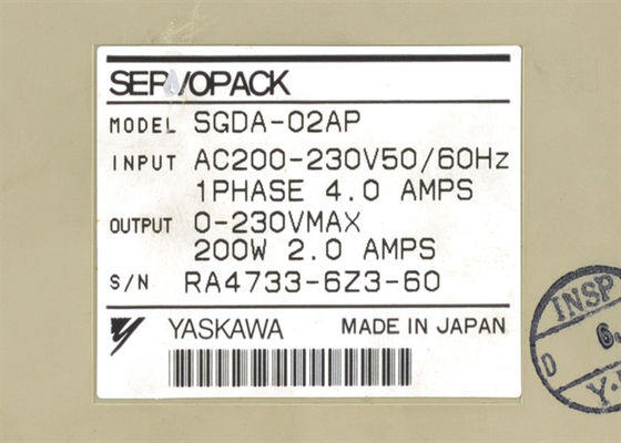 ヤスカワ・シグマシリーズ SGDA-02AP セルボドライブ オリジナルボックス新品