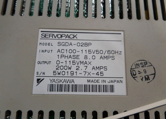 ヤスカワ・シグマシリーズ SGDA-02BP 100V セルボドライブ 箱の中新品