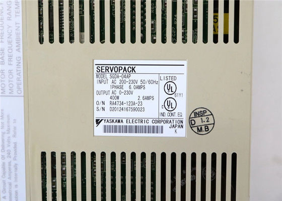 SGDA-04AP ヤスカワ サーボドライブ オリジナルボックス 200V