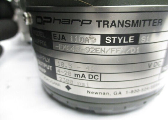 YOKOGAWA EJA110A-EMS4B-92EN/FF1/D1 10.5-42VDC 3/4 NSNP圧力トランスミッター