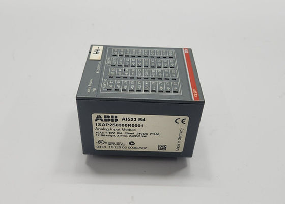 ABB AI523 1SAP250300R0001 AI523: S500 アナログ入力モジュール 16 AI: U,I,RTD,DI. 13ビットを含むサイン1ワイヤー
