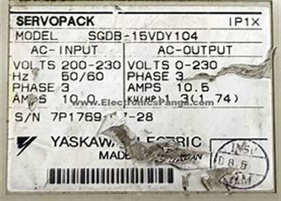 ヤスカワ 新産業 サーボドライブ SGDB-15VDY104 オリジナル