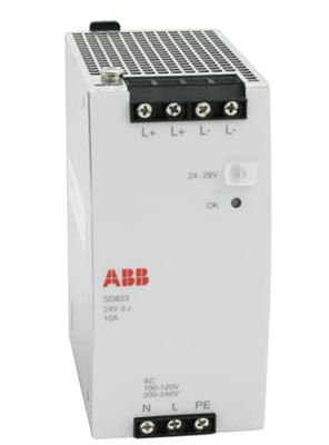 ABB SD833 3BSC610066R1 電源入力 AC100-120/200-240 V 自動選択入力出力 DC 24 V 10A