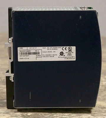 ABB SD833 3BSC610066R1 電源入力 AC100-120/200-240 V 自動選択入力出力 DC 24 V 10A