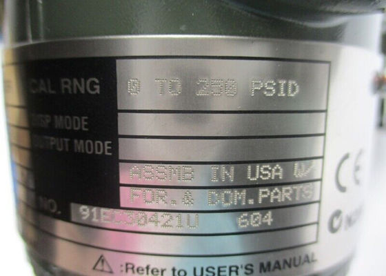 YOKOGAWA EJA110A-DUS4B-92EA/FF1/K2/D1 10.5-42VDC 2300PSI NSNP圧力トランスミッター