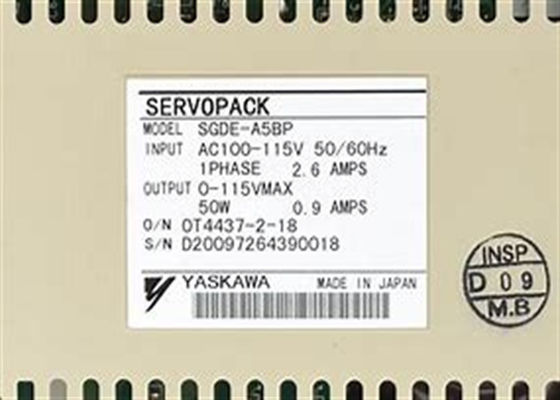 ヤサクワ 全新産業用サーボドライブ SGDE-A5BP オリジナル